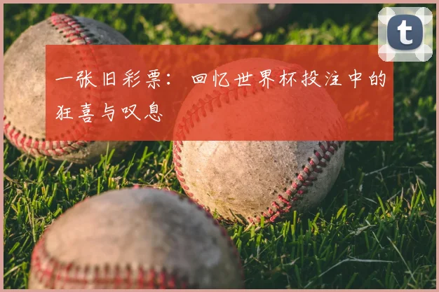 一张旧彩票:回忆世界杯投注中的狂喜与叹息