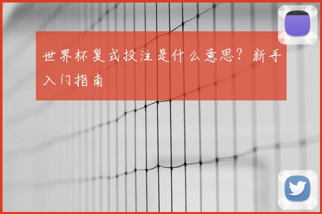 世界杯复式投注是什么意思?新手入门指南